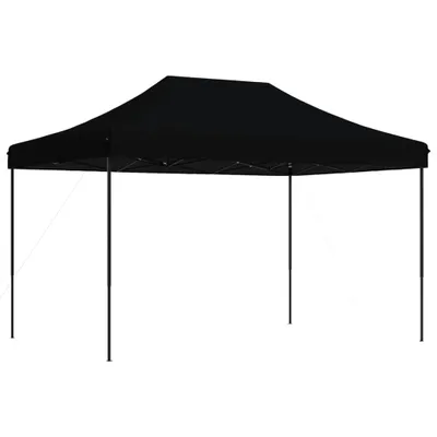 Produktbild von vidaXL Partyzelt Faltbar Pop-Up Schwarz 410x279x315 cm
