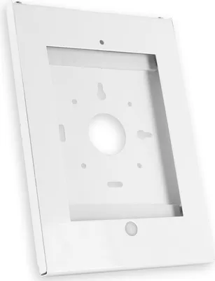 Produktbild von Tablet Halterung passend für iPad 2, 3, 4te Generation, Air, Air 2 Metallgehäuse weiß Modell: IS3WK