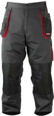 Immagine prodotto di LAHTI PRO pantaloni con cintura in vita pantaloni cargo da lavoro da uomo di sicurezza nero PN-EN ISO 13688, taglia, nero, taglia 60