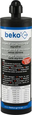 Produktbild von beko Injektionsmörtel 400 ml inkl. 1 Zwangsmischer 270 400