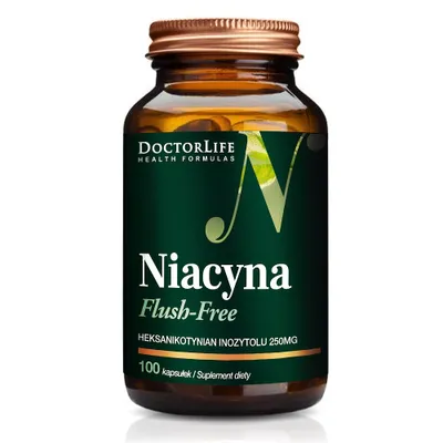 Produktbild von Doctor Life Niacyna Flush-Free, 100 kapsułek