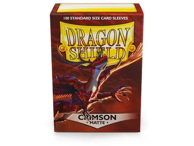Immagine prodotto di Dragon Shield 100 Cremisi opaco