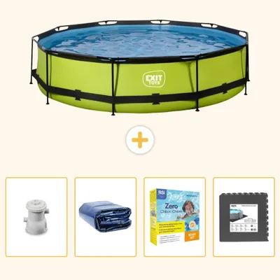 Immagine prodotto di Piscina gonfiabile rettangolare - 360x76 cm - 5 pezzi - Modello SCB24