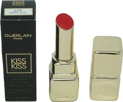 Produktbild von Guerlain KissKiss Shine Bloom, Rot, Spring Rose, 1 Farben, Feuchtigkeitsspendend, Frauen, Glanz