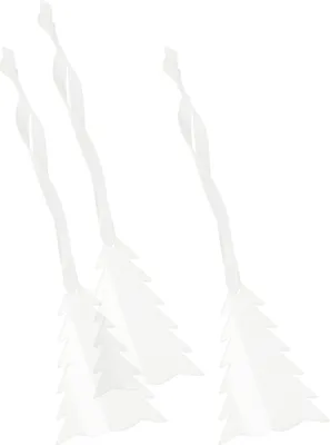 Produktbild von Acrylanhänger "Tannenbaum" mit Band, 3er-Set