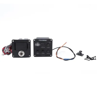 Image de Pupitre pour guitare acoustique, préamplificateur intégré, égaliseur (EQ), fixé au pavillon, accessoires pour instruments