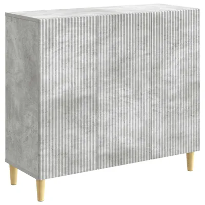 Immagine prodotto di Credenza vidaXL grigio cemento 89 x 34,5 x 80 cm in materiale composito