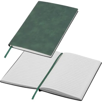 Produktbild von Notizbuch / flexibel / DIN A5 / 200 linierte Seiten / Farbe: dunkelgrün