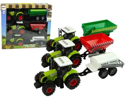 Produktbild von Lean Toys Sprühgerät Ackerschlepper Traktoren Landmaschinenfahrzeug Spielspaß, Größe:UNIVERSAL