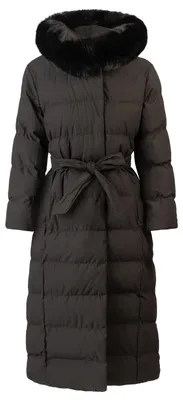 Obrázek produktu pro Zimní dámská bunda APART Fashion, teplá, dlouhá, s odnímatelnou umělou kožešinou