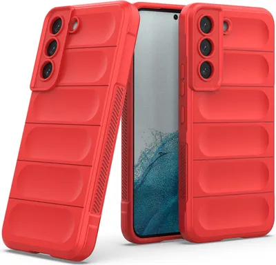 Image de Etui pour Samsung Galaxy S23 Soft TPU Silicone Shockproof Protective Case Rouge