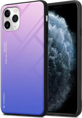 Produktbild von Cadorabo Hülle für Apple iPhone 11 PRO Schutz Hülle in Schwarz Handyhülle TPU Etui Cover Case Tempered Glas