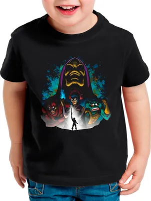 Produktbild von style3 Grayskull Villains Kinder T-Shirt he master universe man anime