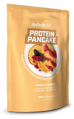 Immagine prodotto di BioTech USA Protein Pancake 1000 g vaniglia / Pancakes proteici / Deliziosi pancakes proteici senza glutine e senza zuccheri aggiunti