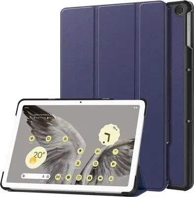 Immagine prodotto di Smart Cover per il tablet Google Pixel 11.0 Custodia protettiva per tablet Borsa Cover Stand Case collegabile in blu