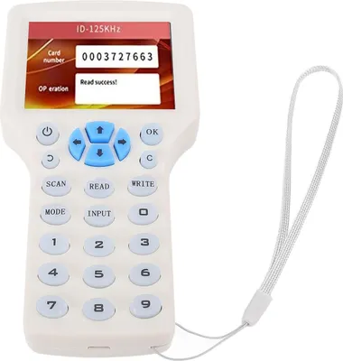Image de Lecteur de Carte Writer Cloner Copier Support Anglais 10 Fréquences pour Carte IC Porte Clé 13.56mhz UID Système de Contrôle d'Accès