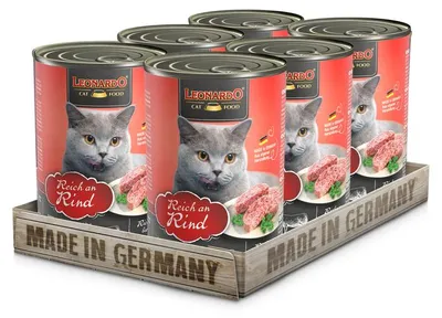 Obrázek produktu pro Leonardo Cat Food 756256, Dospělý jedinec, Játra, 2,4 kg