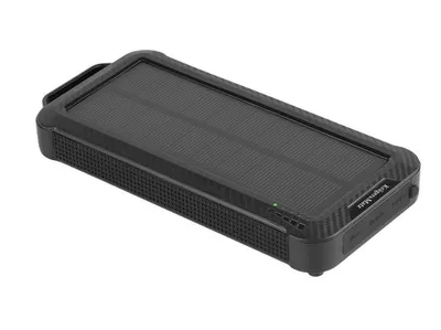 Produktbild von Kruger&Matz Solar-Powerbank 10.000 mAh, kabellos