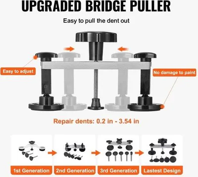 Produktbild von Dent Puller Reparaturset 56-teilig - 20 Pull Tabs & 6 Bridge Pull Tabs