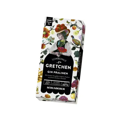 Obrázok produktu pre Schladerer Gretchen ginové pralinky plnené horkou čokoládou 127g