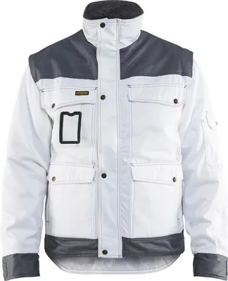 Produktbild von Blakläder Maler Jacke 4865 1900 in weiß/grau, Größe:M