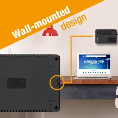 Immagine prodotto di Fortron UPS FSP ECO 800 FR, 800 VA / 480 W, USB, RJ45, line interactive