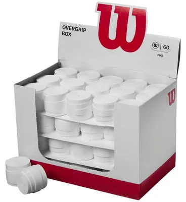 Produktbild von Box Of 60 Overgrips Wilson White Pro