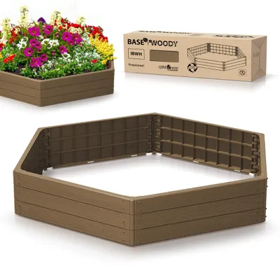 Immagine prodotto di Letto da giardino rialzato Fioriera Fioriera marrone