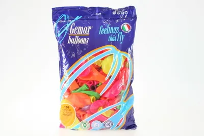 Produktbild von Balónek nafukovací - sada 100ks NEON 26cm