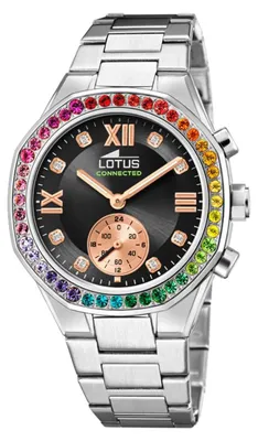 Produktbild von Lotus Armbanduhr Connected Rainbow - Black