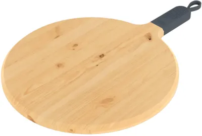 Productafbeelding van ZiiPa Serveerplank / Pizzaplank Sora Beukenhout Leisteen - ø 31 cm