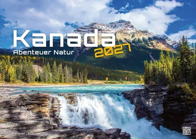 Image de Calendrier mural Canada 2027 - Format A3 avec des photos de paysages naturels