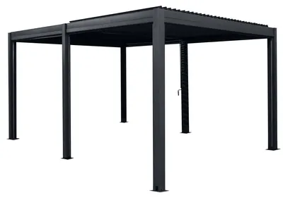 Produktbild von osoltus Bioclimatic Lamellen-Pavillon Pergola Lamellendach 4 x 3 m