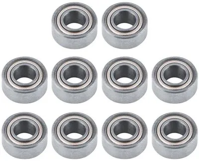 Obrázek produktu pro Kuličková ložiska, 10 ks, 685ZZ, dvojitě stíněná, ocel, 5 x 11 x 5 mm