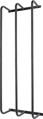 Produktbild von Gerollte Handtücher Rack Drei Rohre Eisen Wand montiert Badetuchhalter Vertikale Handtuchhalter für Badezimmer Schwarz