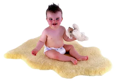 Produktbild von Babyfell Medizin geschoren, circa 80/90 cm