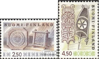 Produktbild von Briefmarken Finnland 1976 Mi 781Ay-782Ay (kompl.Ausg.) postfrisch Freimarken