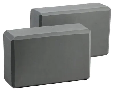 Produktbild von Yogablock Yogaklotz - 23 x 15 x 7,5 cm - rutschfest - 2er Set