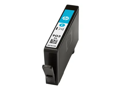Produktbild von HP 903XL Cyan Original Tintenpatrone mit hoher Reichweite, Hoch, Cyan, Tinte auf Pigmentbasis, 8,5 ml, 1 Stück(e), Einzelpackung