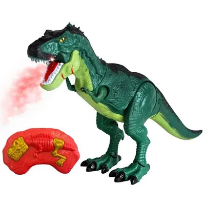 Produktbild von Dinosaurier Roboter Fernbedienung Licht Toneffekte kalter Dampf NEU