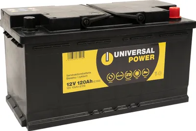 Produktbild von Universal Power UPA12-120 Solar Batterie Wohnmobilbatterie 12V 120Ah (C100) zyklenfest