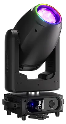 Obrázok produktu pre LED pohyblivá hlava – 300 W, 3 v 1 – DMX osvetlenie – zoom 2–22° – vhodné pre DJov a na pódiá – 100–240 V