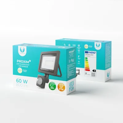 Zdjęcie produktu dla Naświetlacz Led Proxim Ii 10W |4500K| Pir Ip66 Forever Light