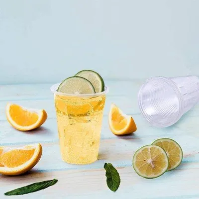 Zdjęcie produktu dla Kubek plastikowy – przezroczysty kubek plastikowy – 200 ml