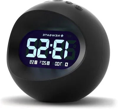 Immagine prodotto di Orologio da ufficio digitale con display LCD nero