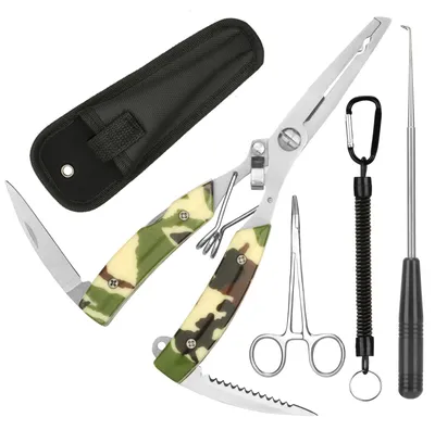 Produktbild von Tragbares Angelset mit Lanyard und Entfaltungstool - Multifunktionale Angelausrüstung