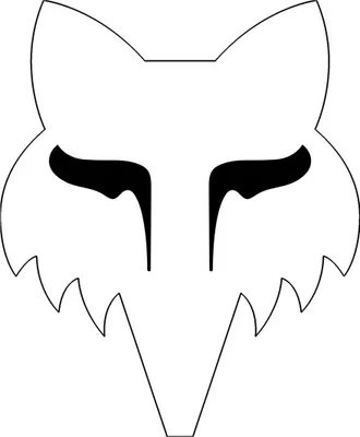 Produktbild von Fox Head 2.5" [Wht] Größe: OS