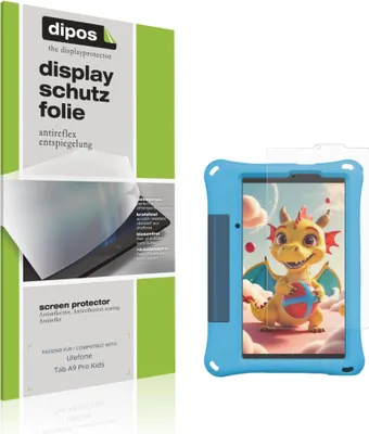 Produktbild von 2x Schutzfolie für Ulefone Tab A9 Pro Kids matt Displayschutzfolie Folie Display Schutz dipos