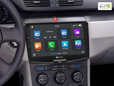 Produktbild von Dynavin Android Autoradio für VW Passat B6 Passat CC 10,1 Zoll Display Head-up