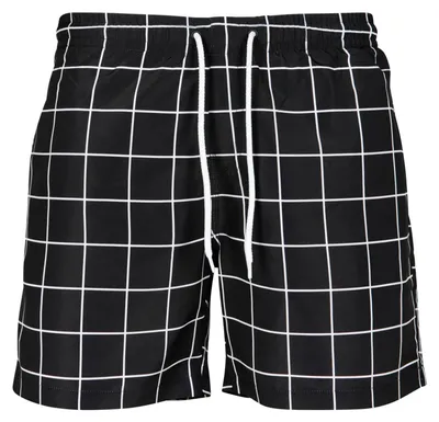 Obrázok produktu pre Urban Classics – Pánske plavky TN962 (S) (čierno-biele)